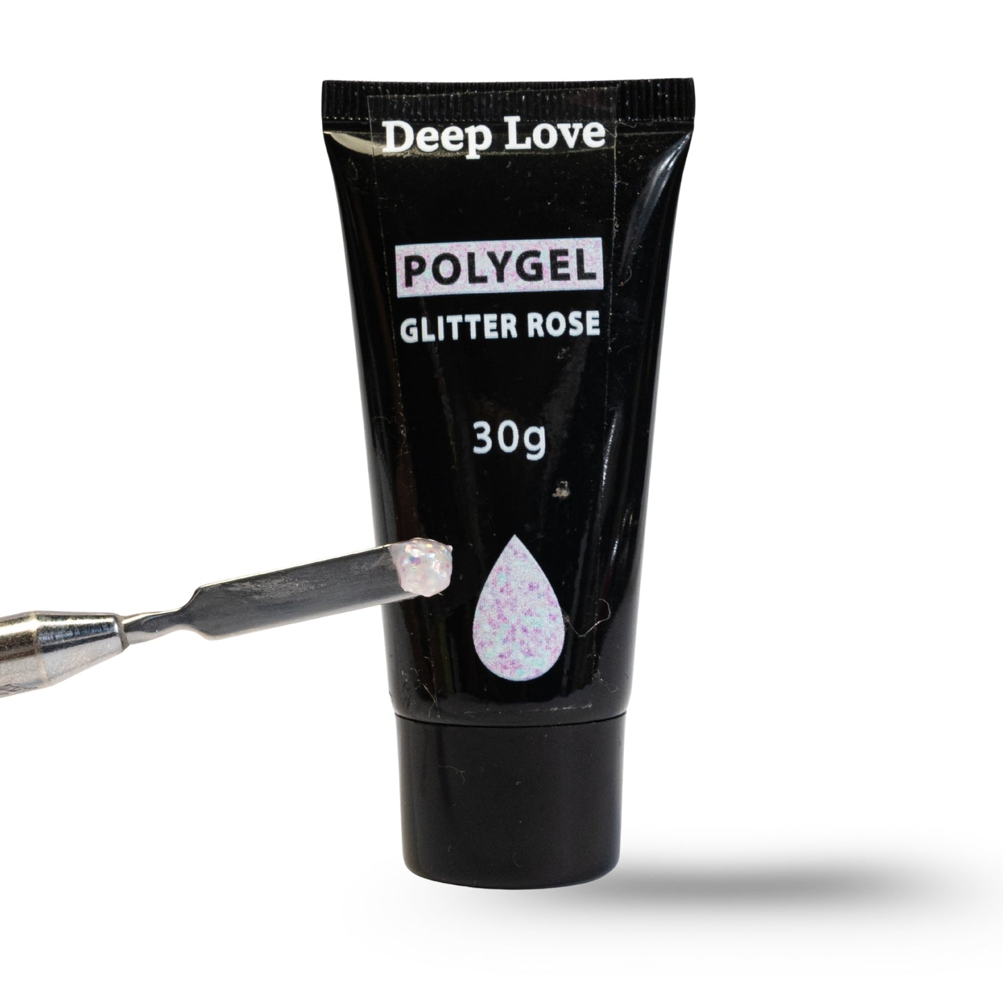 POLYGEL GLITTER ROSE